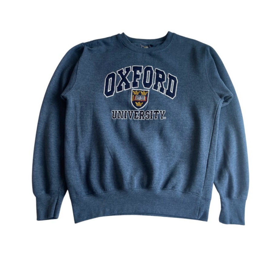 Oxford University Embroidered Crewneck